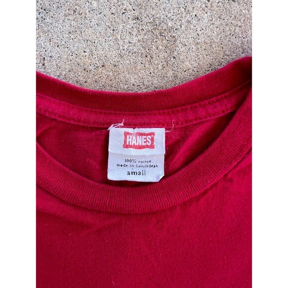 Taylor Swift Speak Now Tour Red Graphic T-Shirt Hanes Small I3 - Picture 3 of 7